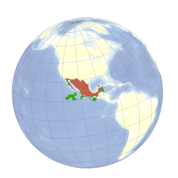 Mapa de Áreas Naturales Protegidas de México